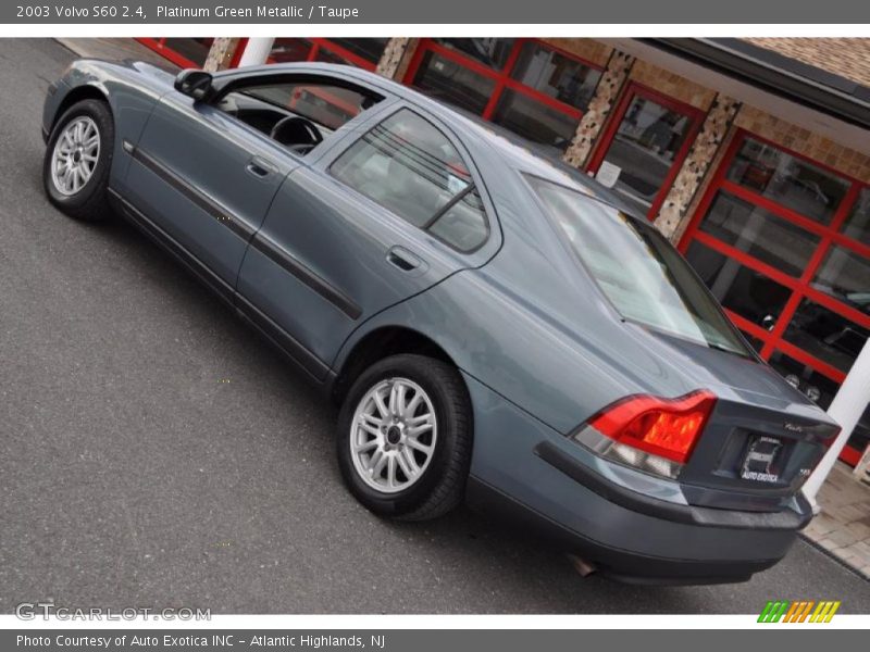 Platinum Green Metallic / Taupe 2003 Volvo S60 2.4