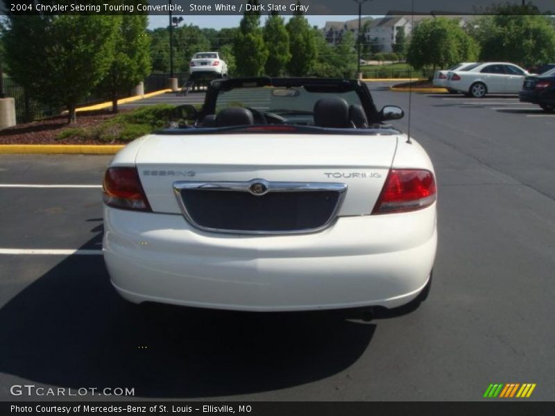Stone White / Dark Slate Gray 2004 Chrysler Sebring Touring Convertible
