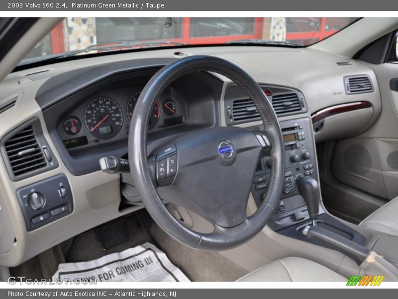 Platinum Green Metallic / Taupe 2003 Volvo S60 2.4