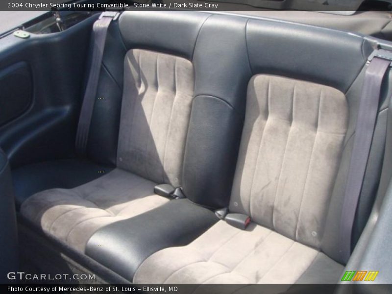 Stone White / Dark Slate Gray 2004 Chrysler Sebring Touring Convertible