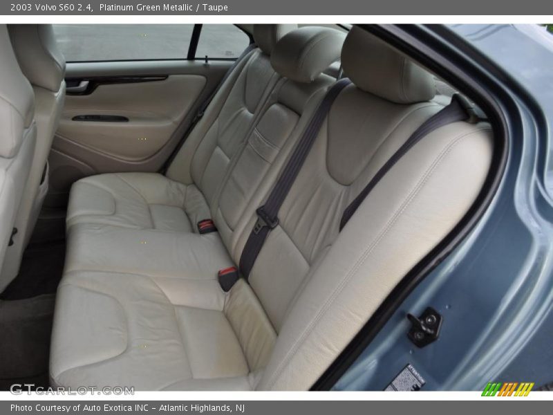 Platinum Green Metallic / Taupe 2003 Volvo S60 2.4