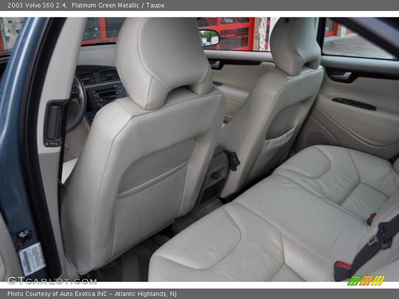 Platinum Green Metallic / Taupe 2003 Volvo S60 2.4