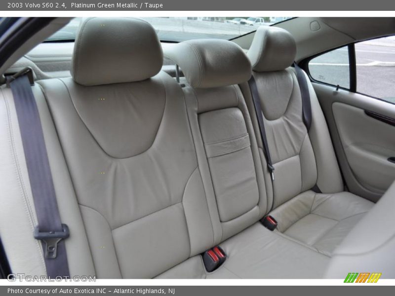 Platinum Green Metallic / Taupe 2003 Volvo S60 2.4