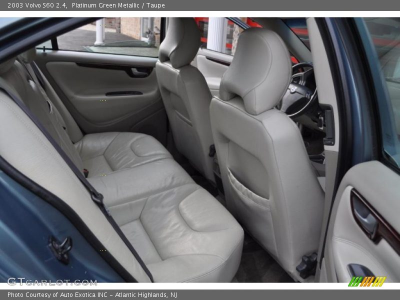 Platinum Green Metallic / Taupe 2003 Volvo S60 2.4