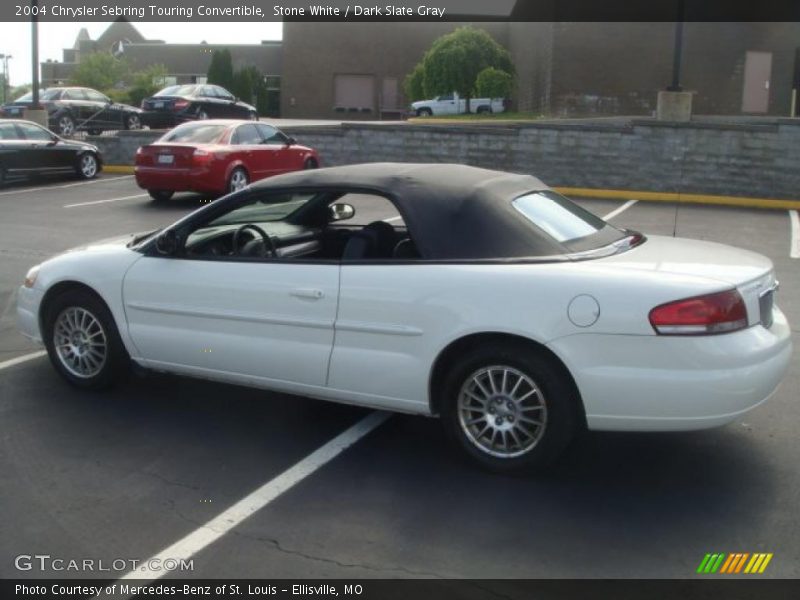 Stone White / Dark Slate Gray 2004 Chrysler Sebring Touring Convertible