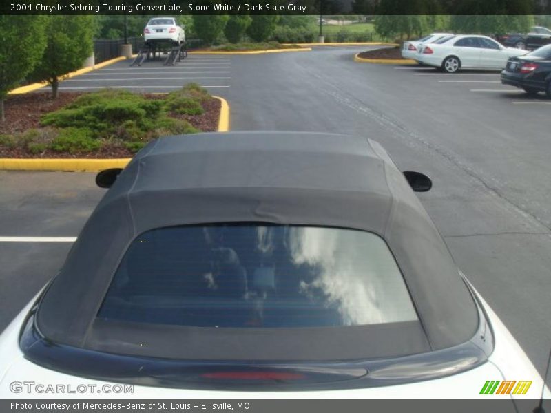 Stone White / Dark Slate Gray 2004 Chrysler Sebring Touring Convertible