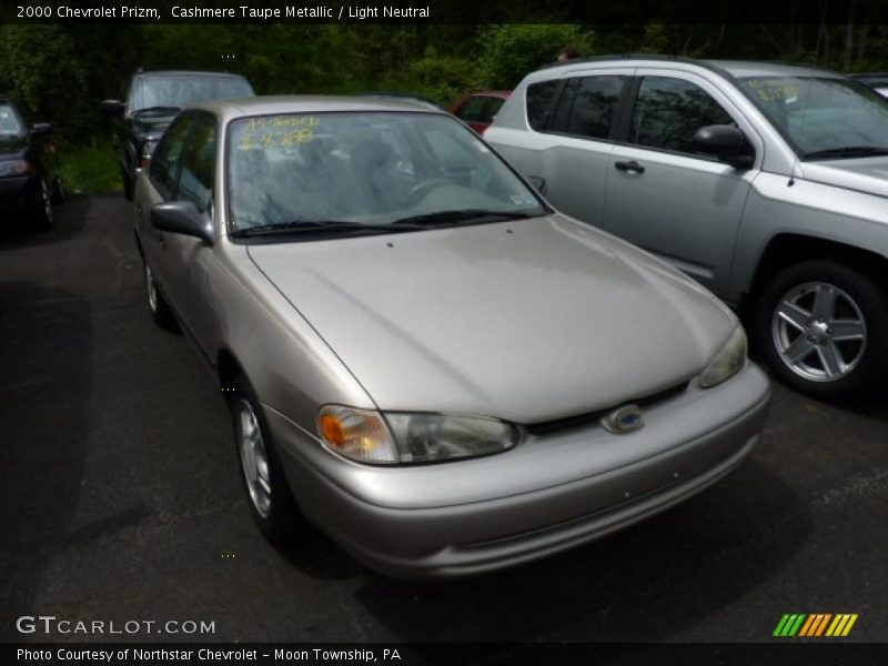 Cashmere Taupe Metallic / Light Neutral 2000 Chevrolet Prizm