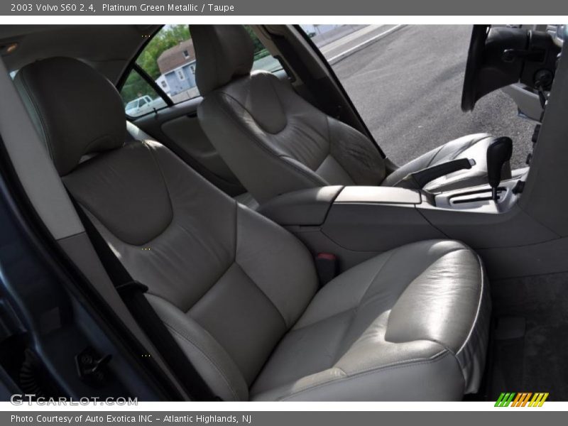 Platinum Green Metallic / Taupe 2003 Volvo S60 2.4