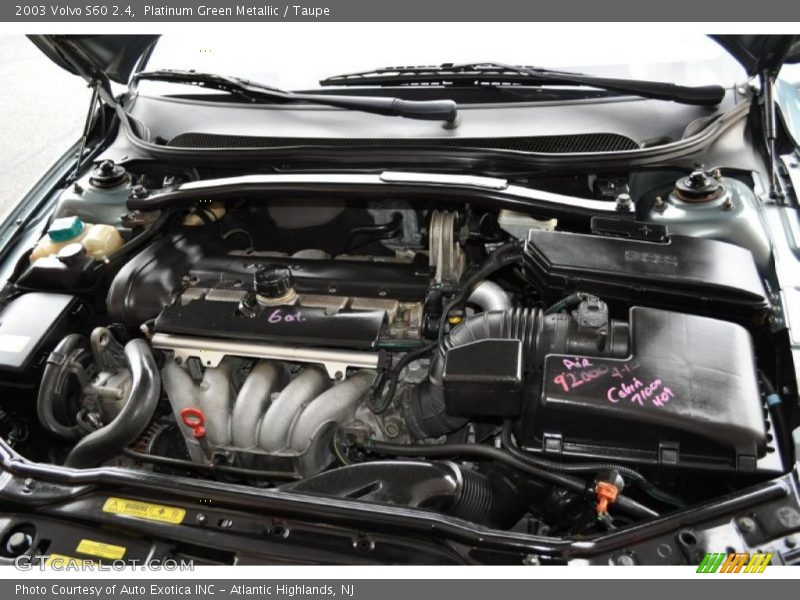 Platinum Green Metallic / Taupe 2003 Volvo S60 2.4