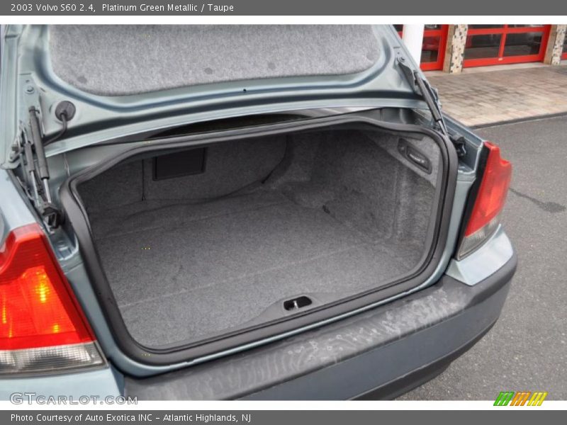 Platinum Green Metallic / Taupe 2003 Volvo S60 2.4