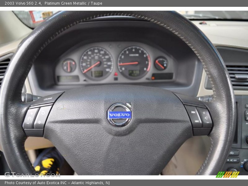 Platinum Green Metallic / Taupe 2003 Volvo S60 2.4