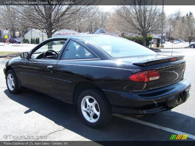 Black / Graphite 1997 Chevrolet Cavalier Coupe
