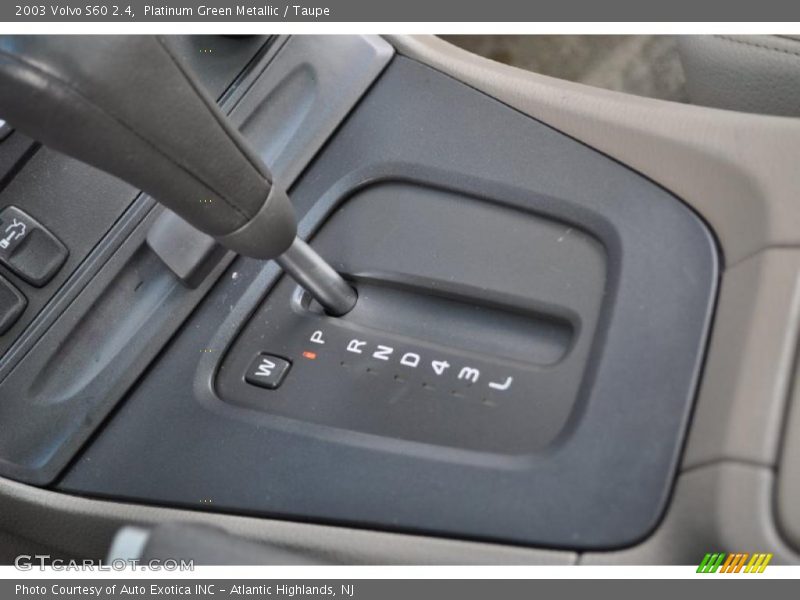 Platinum Green Metallic / Taupe 2003 Volvo S60 2.4