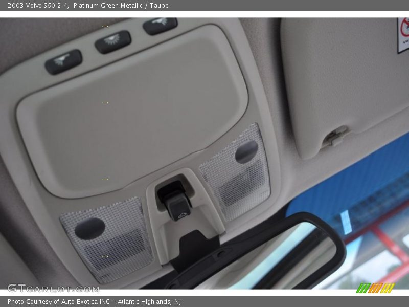 Platinum Green Metallic / Taupe 2003 Volvo S60 2.4