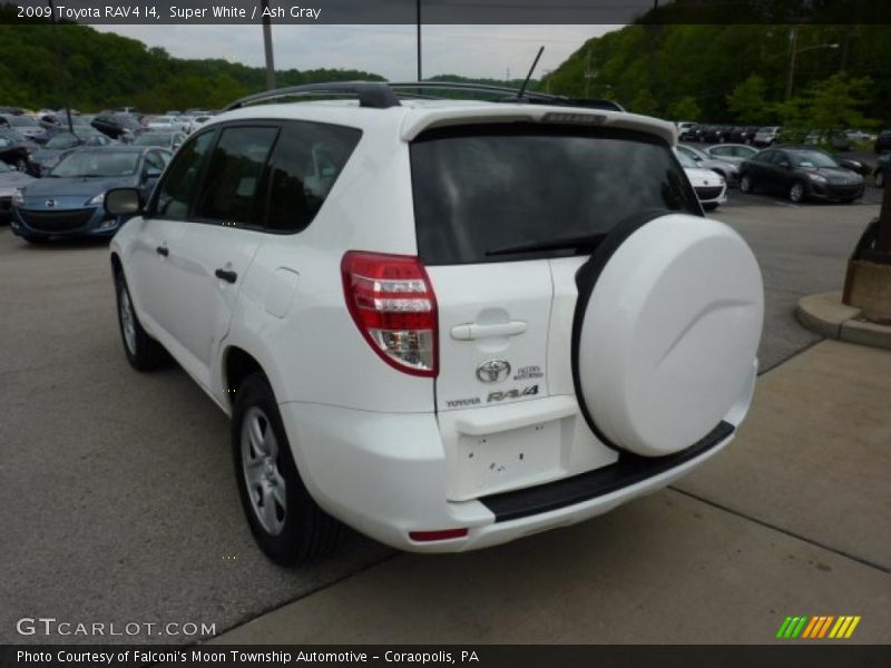 Super White / Ash Gray 2009 Toyota RAV4 I4