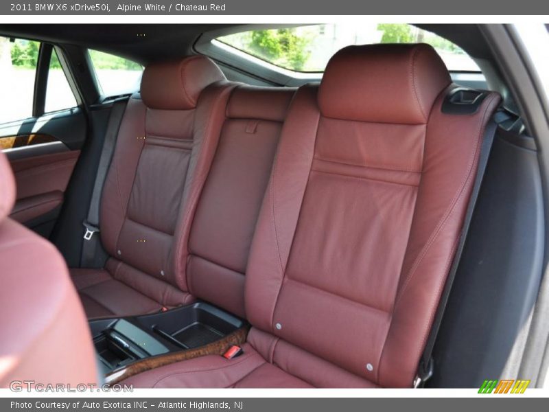  2011 X6 xDrive50i Chateau Red Interior