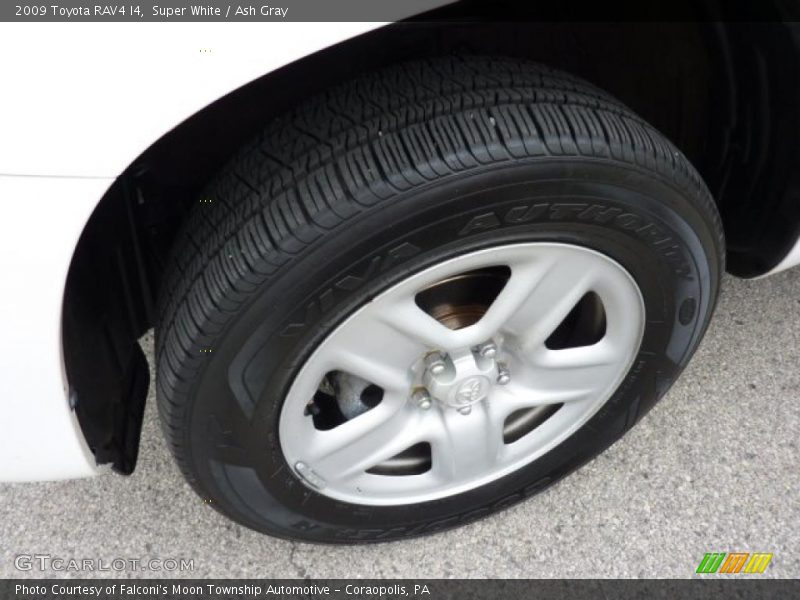 Super White / Ash Gray 2009 Toyota RAV4 I4
