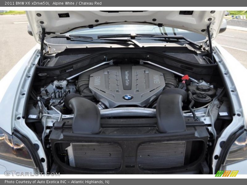  2011 X6 xDrive50i Engine - 4.4 Liter DFI TwinPower Turbocharged DOHC 32-Valve VVT V8