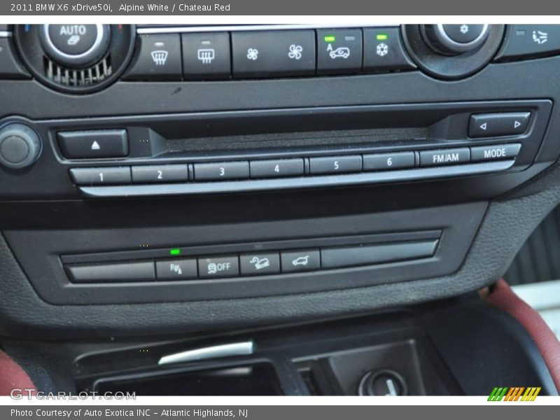 Controls of 2011 X6 xDrive50i