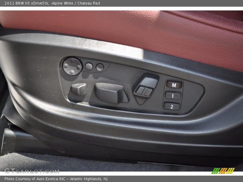 Controls of 2011 X6 xDrive50i