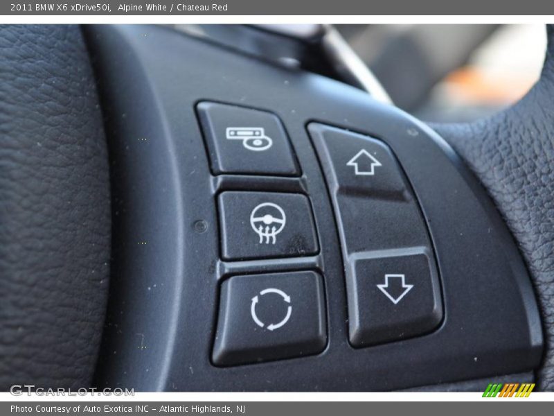 Controls of 2011 X6 xDrive50i