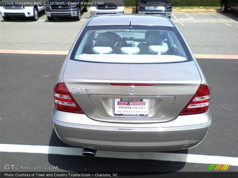 Pewter Metallic / Ash 2006 Mercedes-Benz C 230 Sport