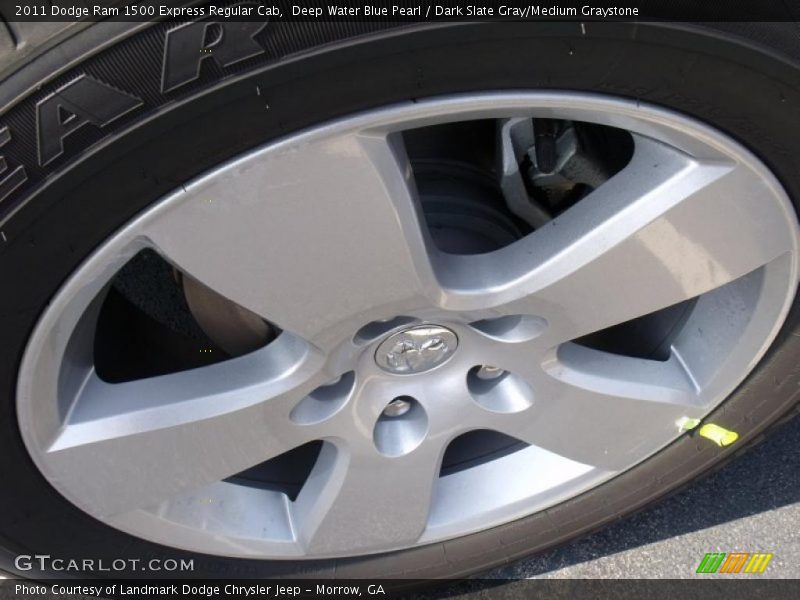 Deep Water Blue Pearl / Dark Slate Gray/Medium Graystone 2011 Dodge Ram 1500 Express Regular Cab