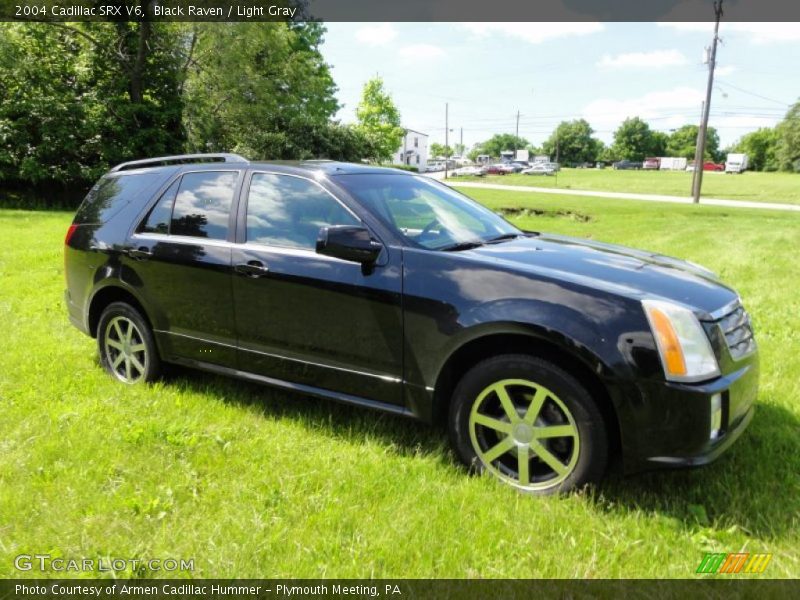 Black Raven / Light Gray 2004 Cadillac SRX V6