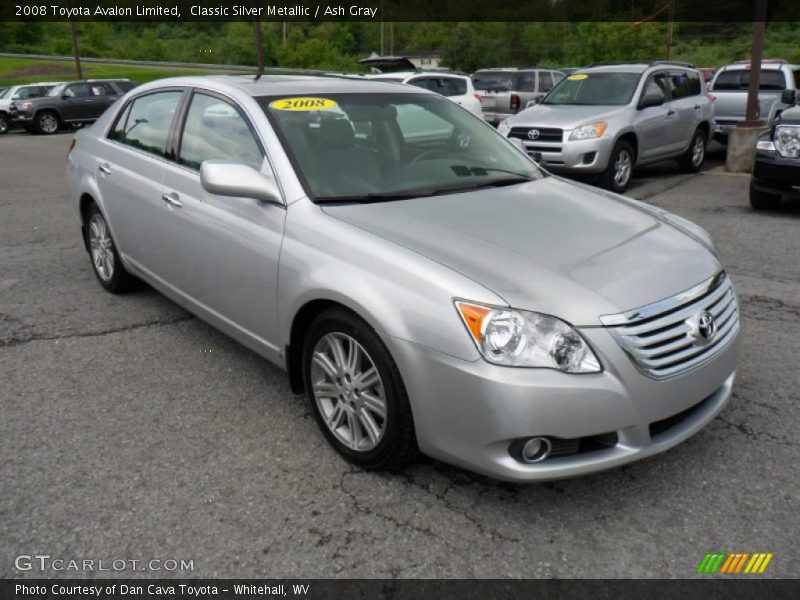 Classic Silver Metallic / Ash Gray 2008 Toyota Avalon Limited