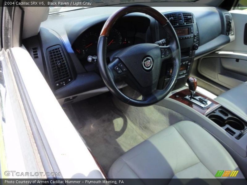Black Raven / Light Gray 2004 Cadillac SRX V6