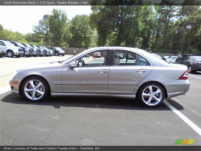 Pewter Metallic / Ash 2006 Mercedes-Benz C 230 Sport