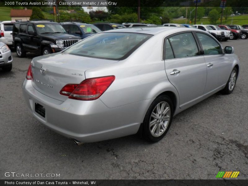 Classic Silver Metallic / Ash Gray 2008 Toyota Avalon Limited