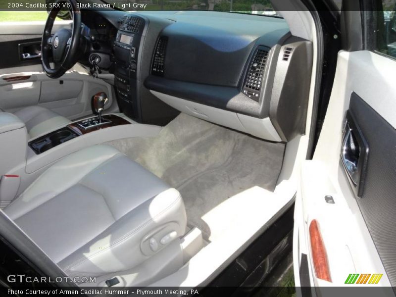 Black Raven / Light Gray 2004 Cadillac SRX V6