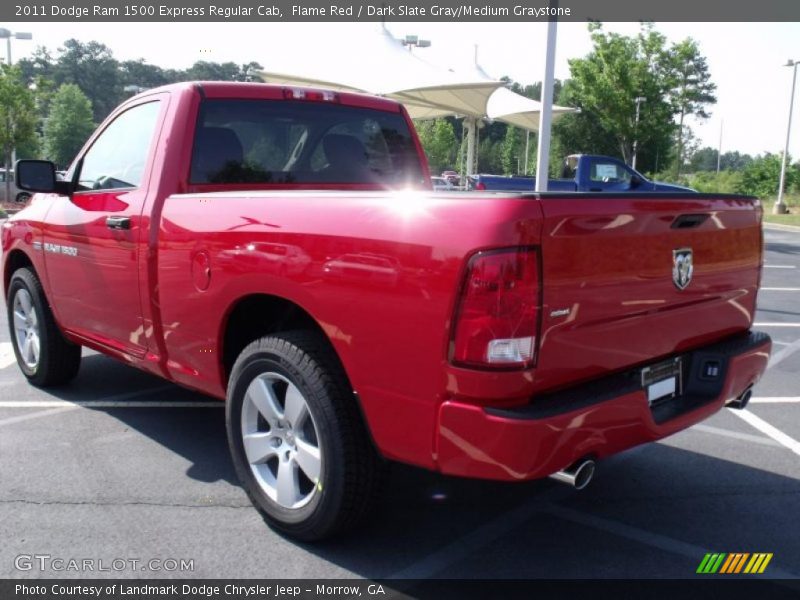  2011 Ram 1500 Express Regular Cab Flame Red