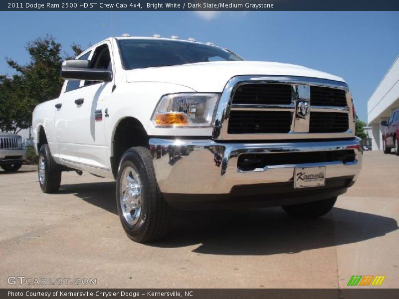 Bright White / Dark Slate/Medium Graystone 2011 Dodge Ram 2500 HD ST Crew Cab 4x4