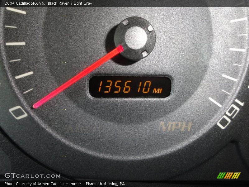Black Raven / Light Gray 2004 Cadillac SRX V6