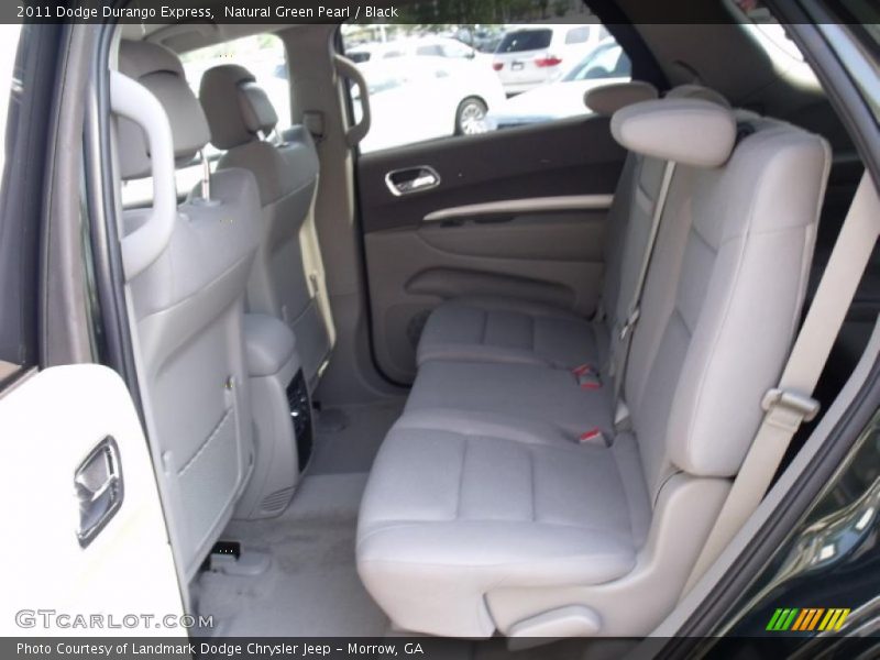 Natural Green Pearl / Black 2011 Dodge Durango Express