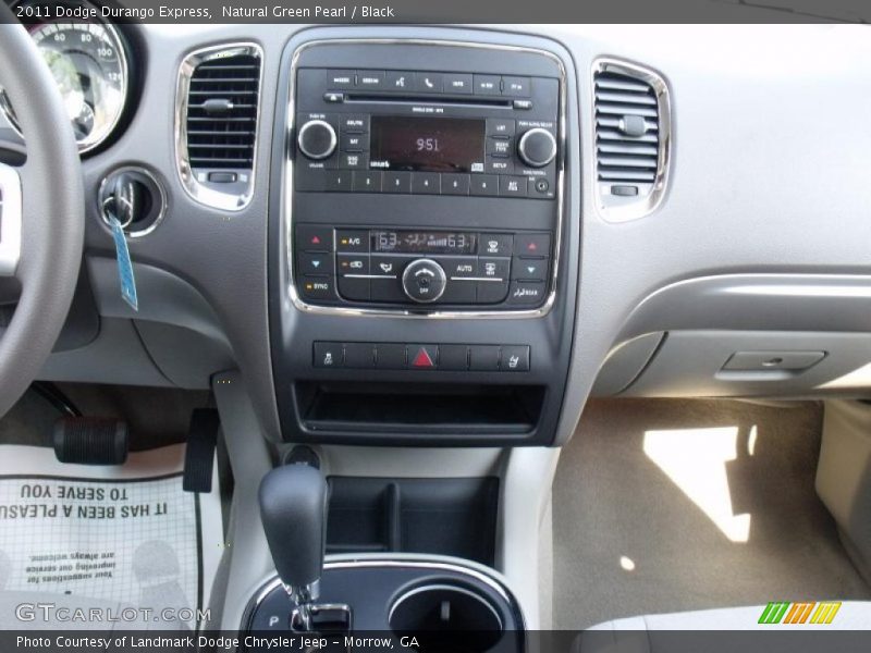 Natural Green Pearl / Black 2011 Dodge Durango Express