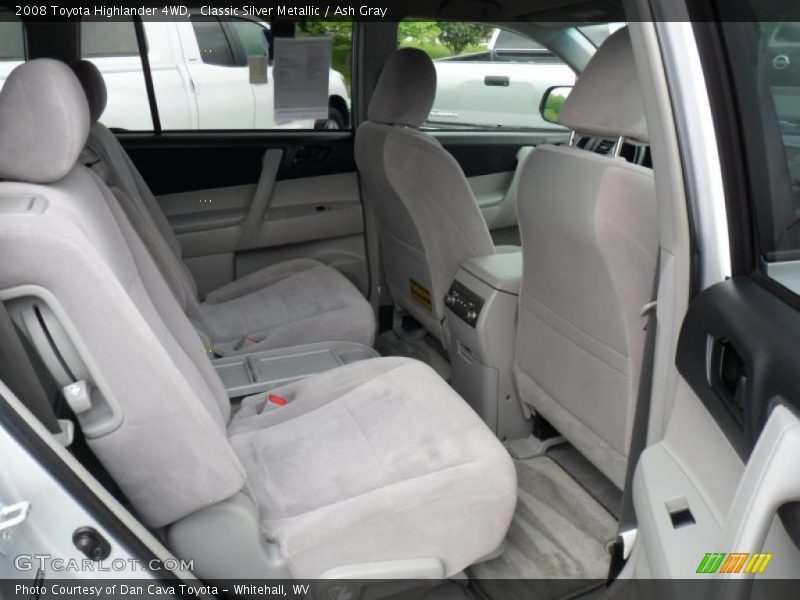 Classic Silver Metallic / Ash Gray 2008 Toyota Highlander 4WD