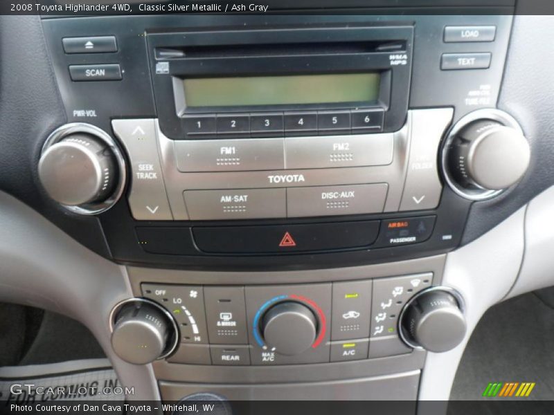 Classic Silver Metallic / Ash Gray 2008 Toyota Highlander 4WD