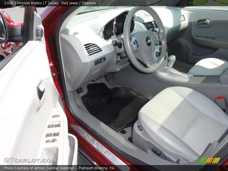 Red Jewel / Titanium 2009 Chevrolet Malibu LT Sedan
