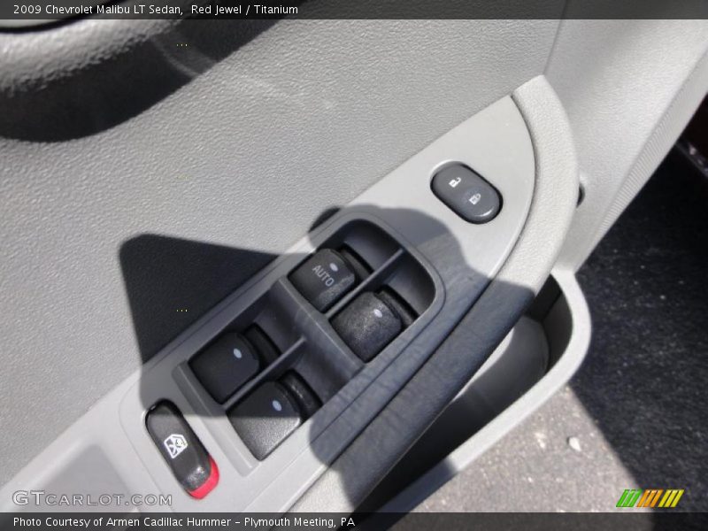 Red Jewel / Titanium 2009 Chevrolet Malibu LT Sedan