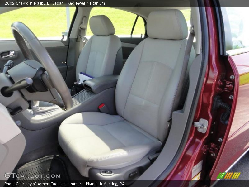 Red Jewel / Titanium 2009 Chevrolet Malibu LT Sedan
