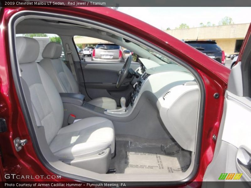 Red Jewel / Titanium 2009 Chevrolet Malibu LT Sedan