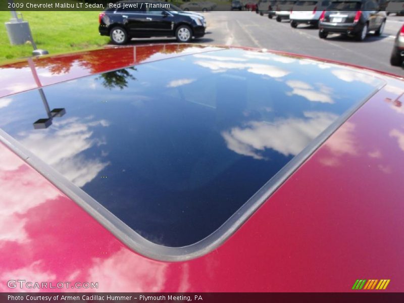 Red Jewel / Titanium 2009 Chevrolet Malibu LT Sedan