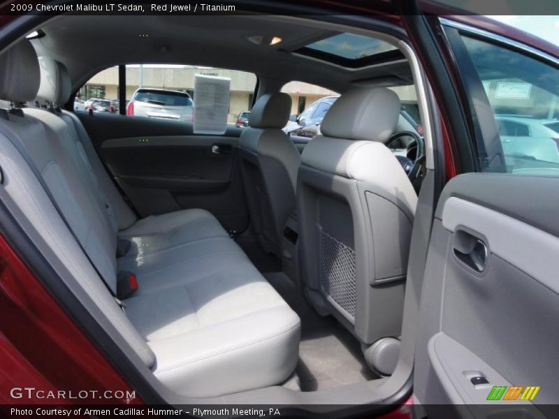 Red Jewel / Titanium 2009 Chevrolet Malibu LT Sedan