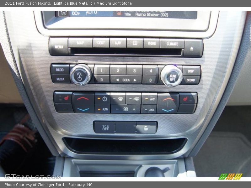 Controls of 2011 Fusion Hybrid