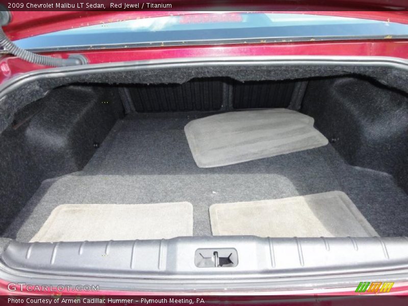 Red Jewel / Titanium 2009 Chevrolet Malibu LT Sedan