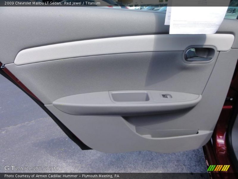Red Jewel / Titanium 2009 Chevrolet Malibu LT Sedan