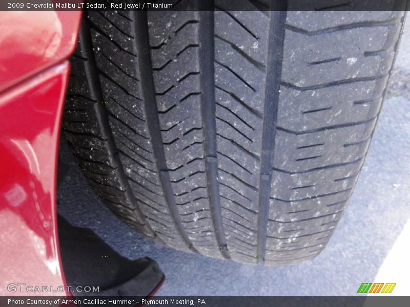 Red Jewel / Titanium 2009 Chevrolet Malibu LT Sedan